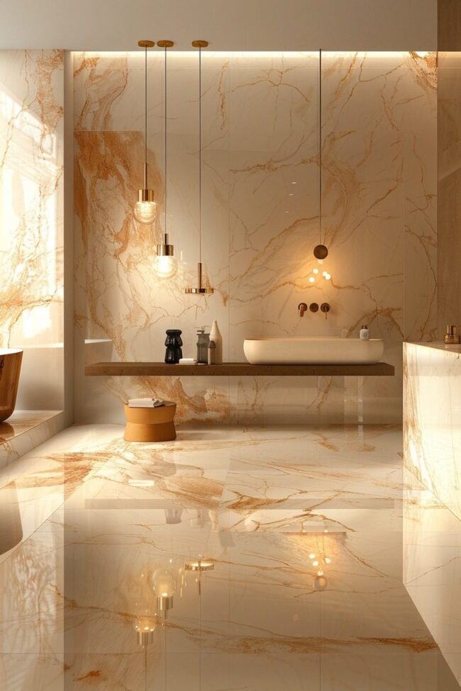 Striking Golden Patterns in Nature