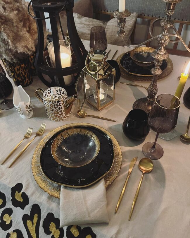 Dramatic Dinner Party Flair