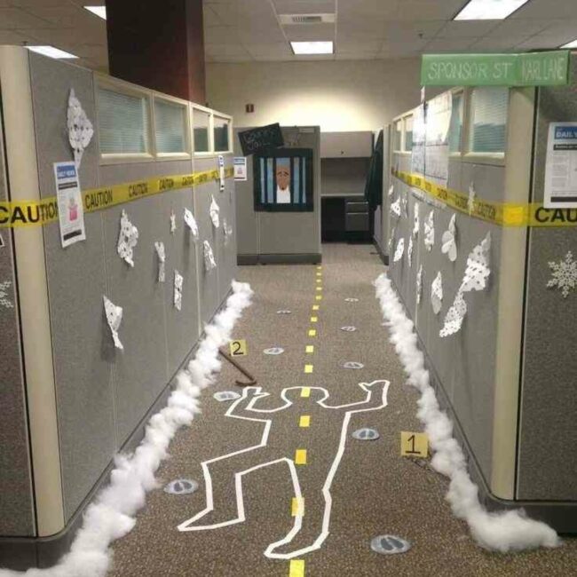 Crime Scene Desk Decoration