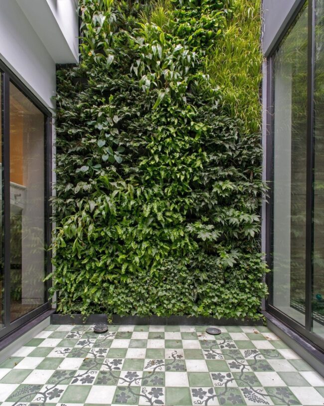 Outdoor Green Corner Escape