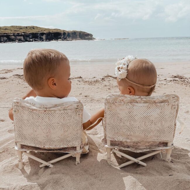 The Bond of Siblings on the Beachside
