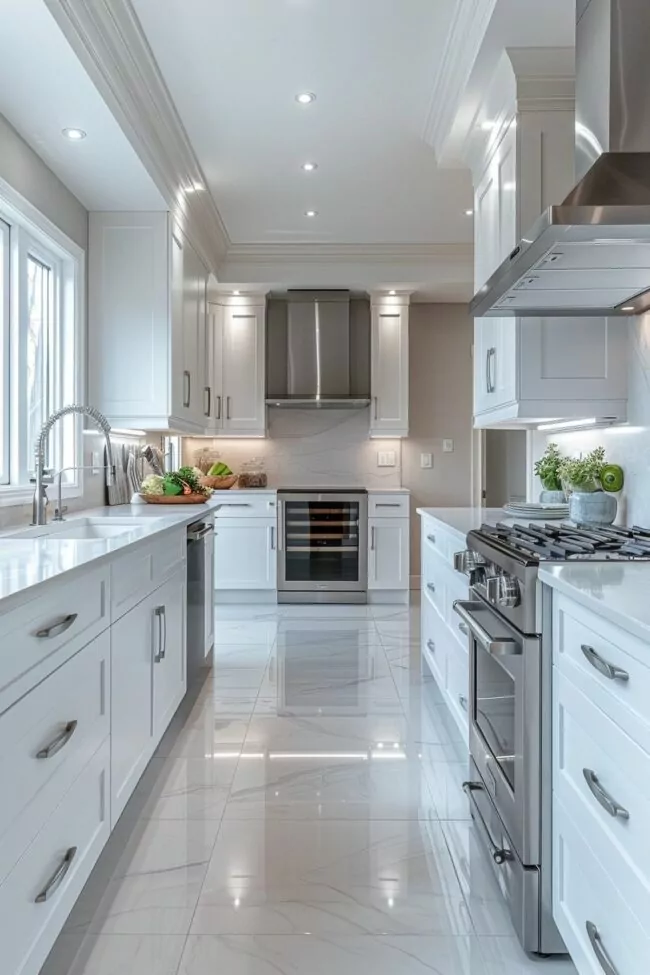Modern Design for Galley Kitchens