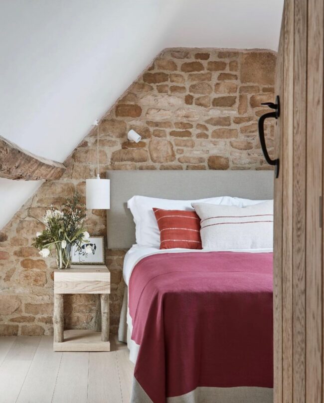 Timeless Style with Exposed Stone