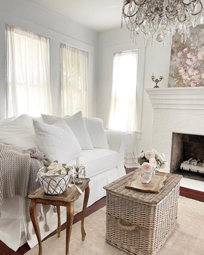 French Country Tranquility with Natural Elements