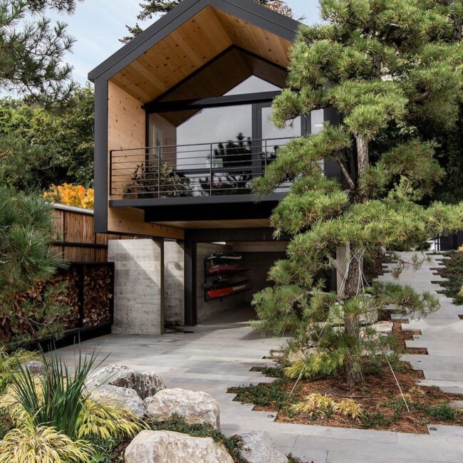Contemporary Cottage Set Among Woods