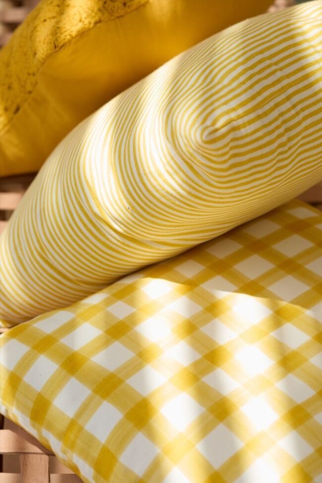 Sunny Delights in Bold Yellow Patterns