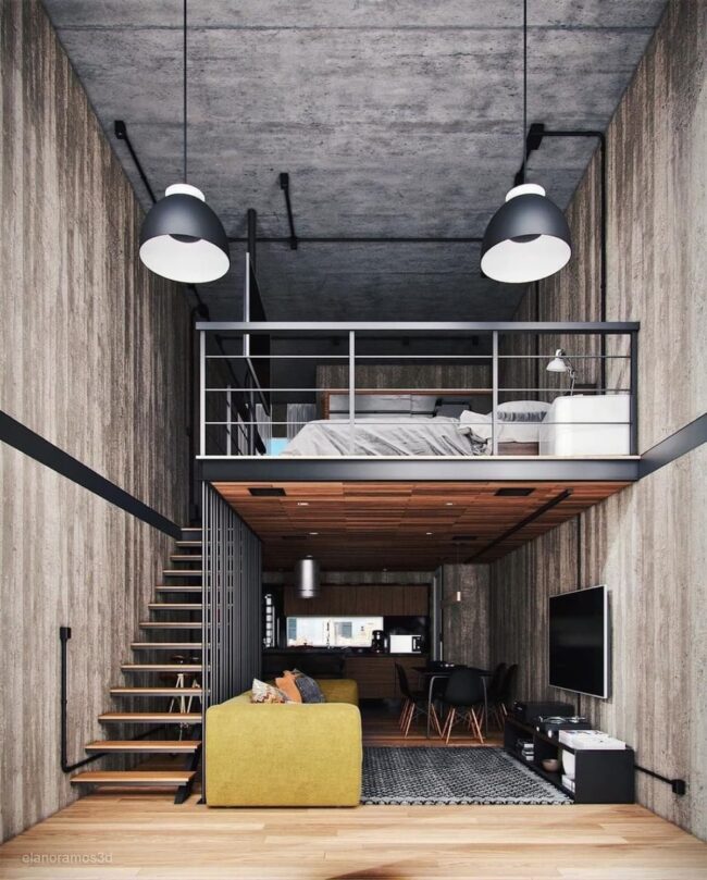 Industrial Loft Living