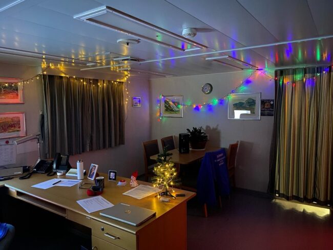 Festive Desk Lights Brightening Workspaces