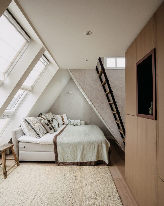 Choosing the Right Color Palette for Small or Sloped Loft Spaces