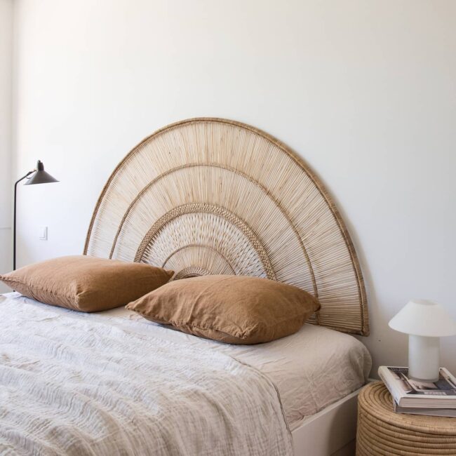 Woven Rattan with Bohemian Elegance
