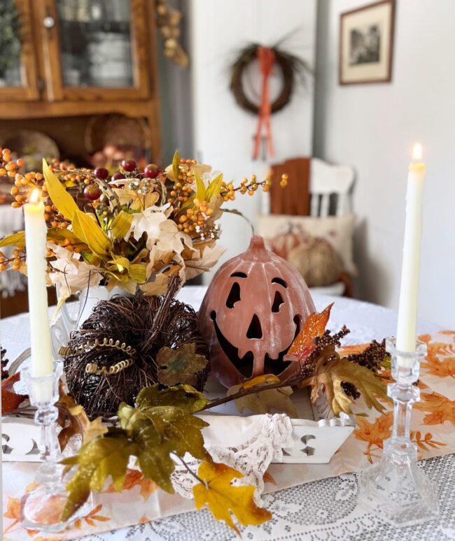 Cozy Fall Halloween Atmosphere