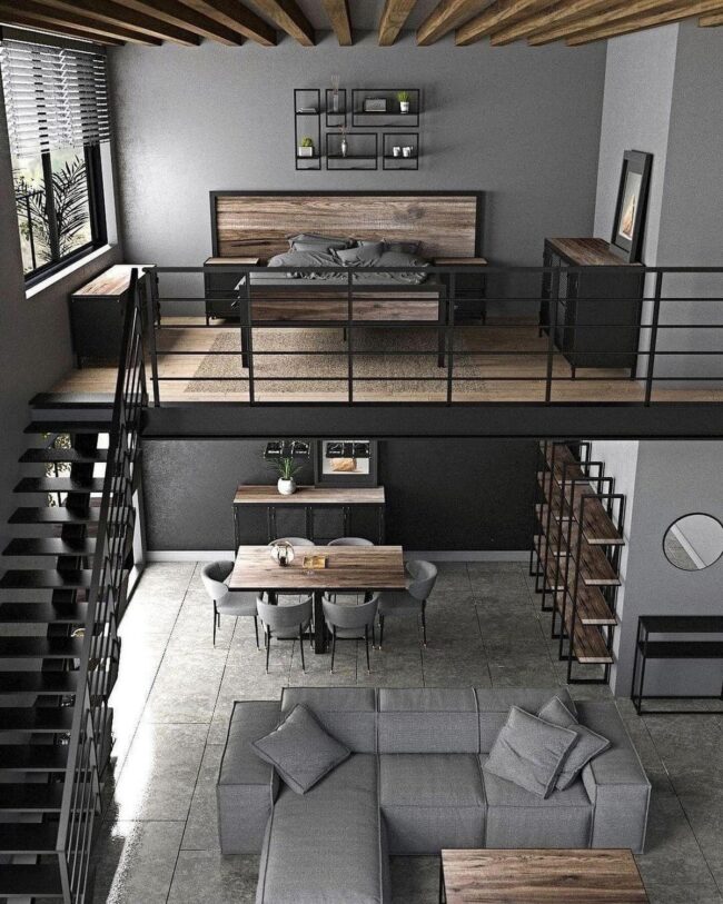 Open Loft with Elevated Style