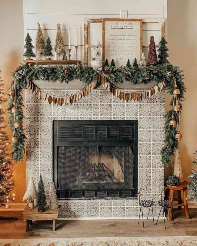Charming Rustic Decor for Your Mantle