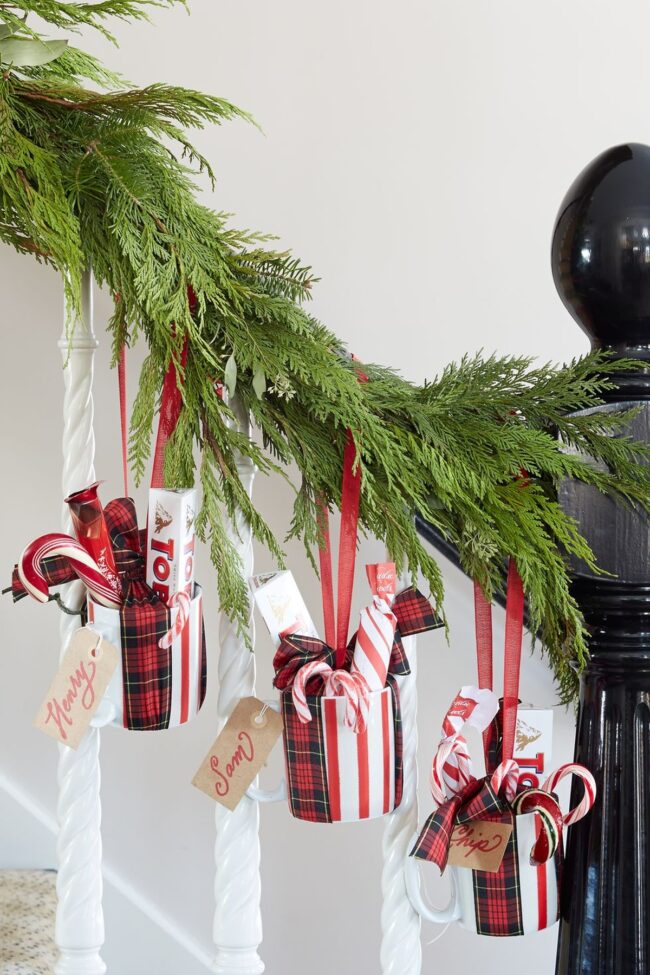 Festive Staircase Garland for Unique Decor