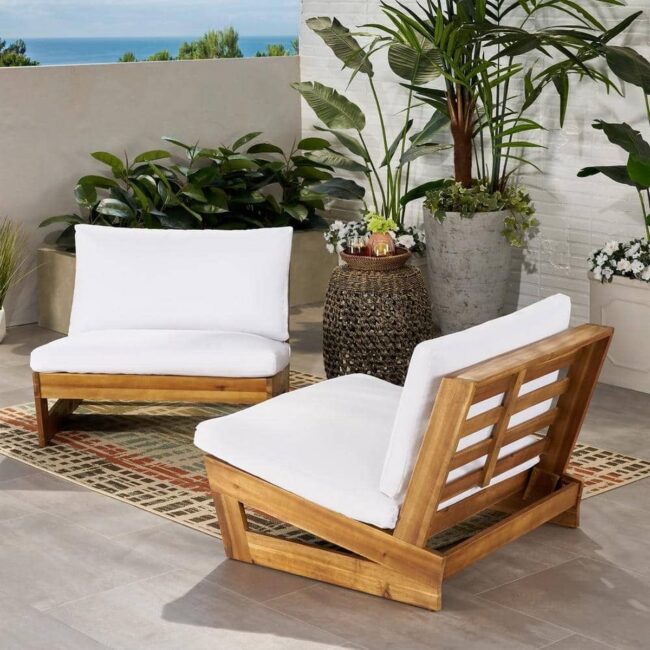 Stylish Lounging in the Sun