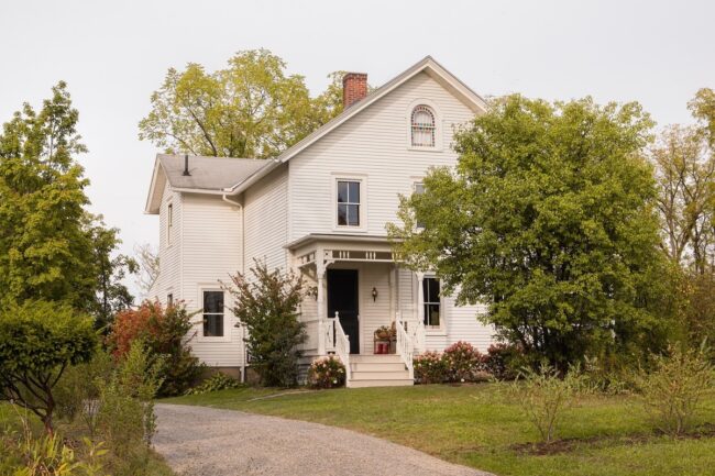 Victorian-Inspired White Cottage Design