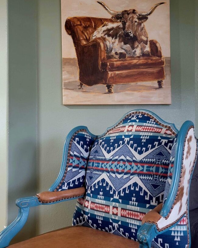 Southwestern Artistic Armchair
