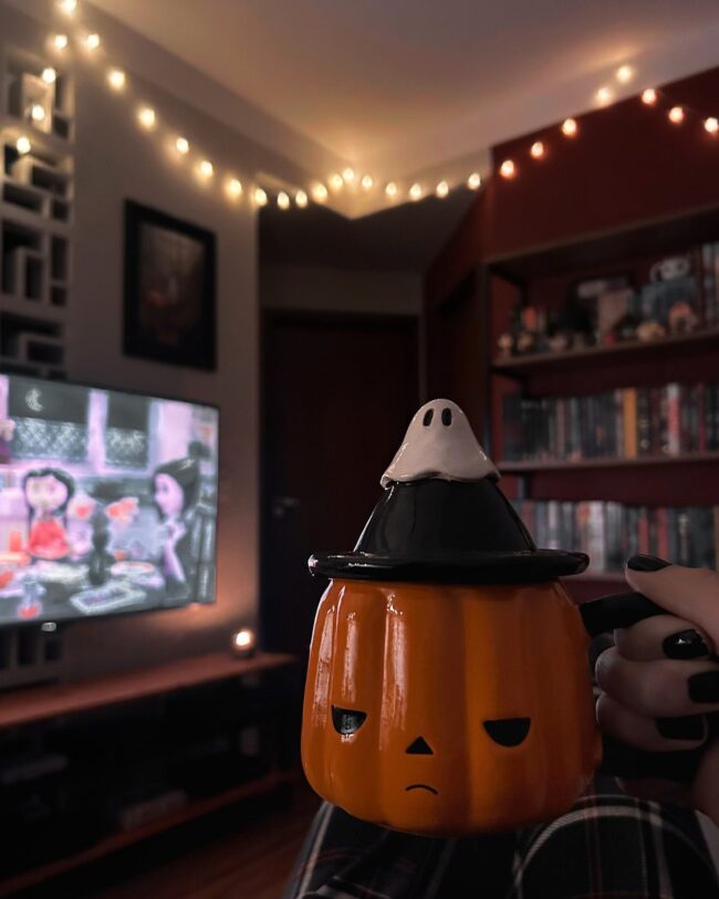 Cozy Halloween Mug and Vibe