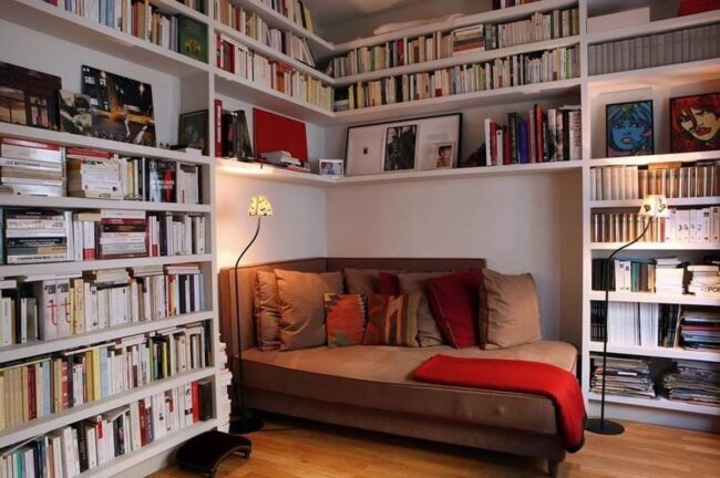 Lofted Luxe for Literary Lovers
