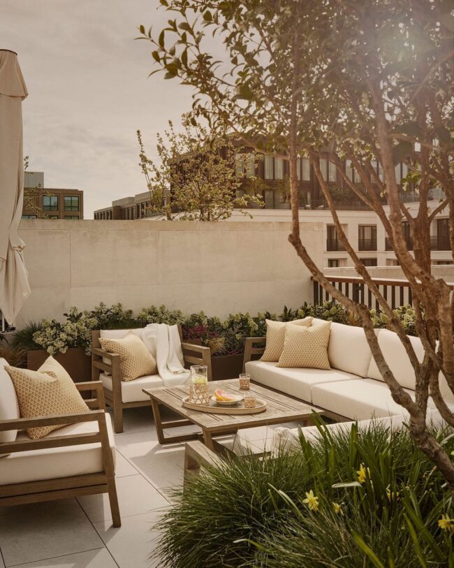 Contemporary Urban Oasis in the Sky