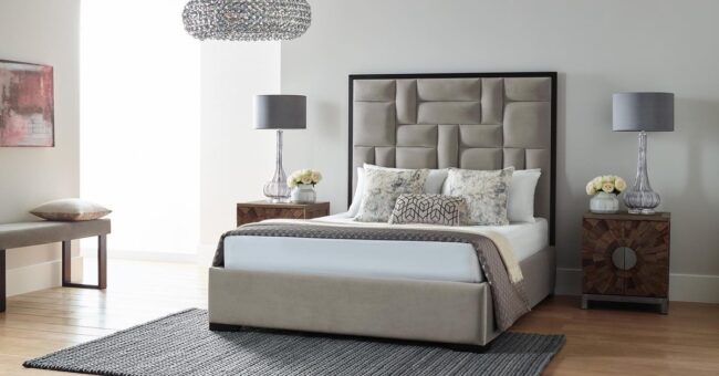 Geometric Wood Paneling for Contemporary Chic
