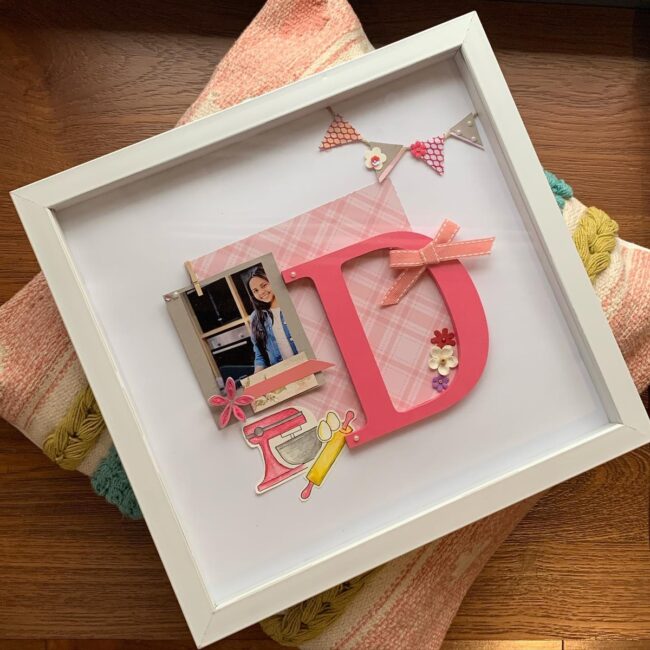 Personalized Initial Keepsake Block