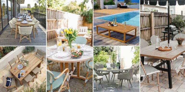 Best Patio Table Styles