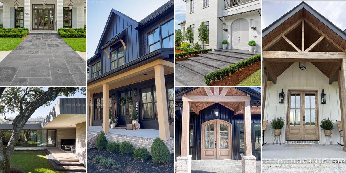 Top Concrete Porch Designs